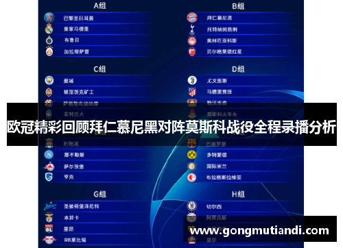 欧冠精彩回顾拜仁慕尼黑对阵莫斯科战役全程录播分析